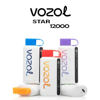 پاد یکبار مصرف وزول 12000 پاف Vozol 12000 Puff — نمایشگر بات - قابل شارژ