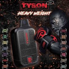 پاد یکبار مصرف 7500 پاف برند تایسون، قابل شارژ باتری