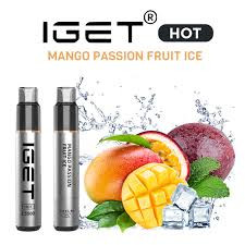 پاد یکبار مصرف 5500 پاف برند IGET Hot طعم بندی - طعمبندی
