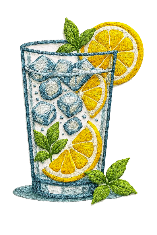 برچسب استیکر حرارتی DTF لباس و پارچه طرح موهیتو