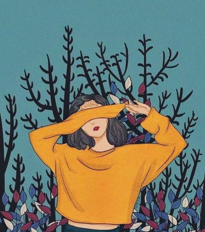 برچسب استیکر حرارتی DTF  لباس و پارچه طرح دختر پاییز